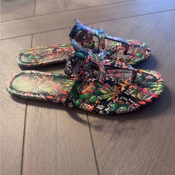 Sam Edelman Shoes - Sam Edelman Carter Sandals - Multicolor Floral Snake-Print